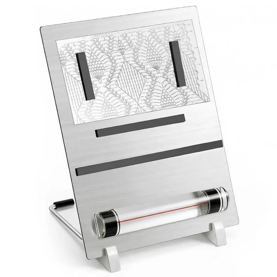 Juego de soporte para patrones de punto de cruz, suministros y accesorios para punto de cruz, incluye tabla de tablero magnético de Metal, patrón de tejido Hol