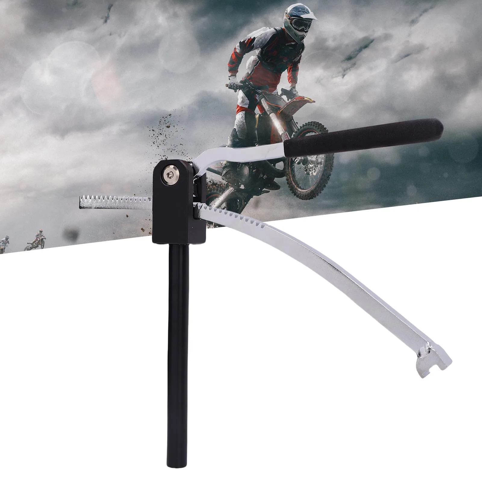 

Dirt Bike Tire Changing Tool Kit Time Saving Foldable Dirt Bike Tyre Changer for 16 To 21 Inches Wheels for Motorcross Enduro