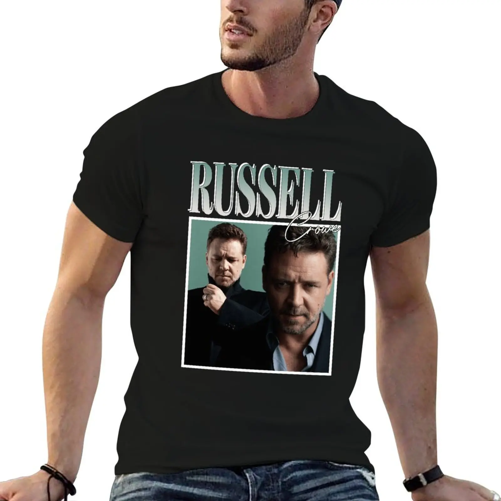 

Russell crowe T-Shirt funny t shirts man t shirts designer T-Shirt
