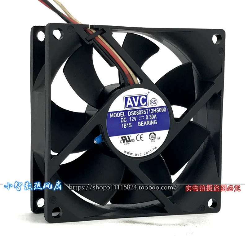 

ORIGINAL DS08025T12HS090 12V 0.30A 8025 80*80*25mm NEW COOLING FAN RADIATOR