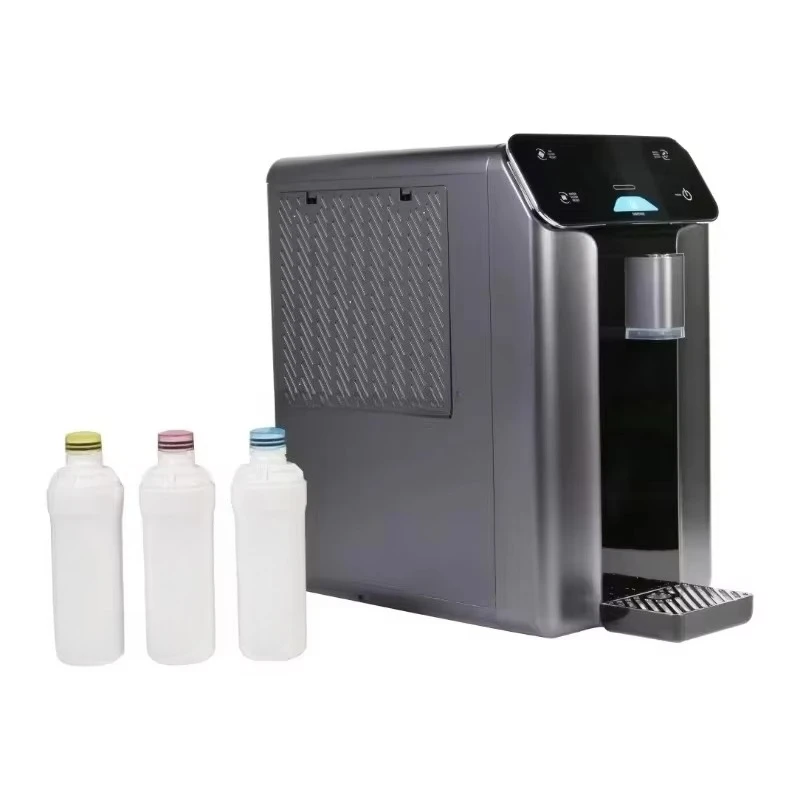 Water Dispenser 10 Liters Per Day Small Model Smart Air To Water Generator Customized Touch Screen  Desk Top Type Water From Air