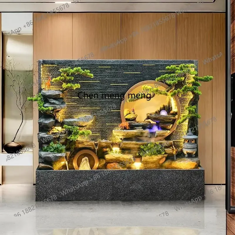 Large rockery living room flowing water ornament courtyard hotel decoration office lucky ornament