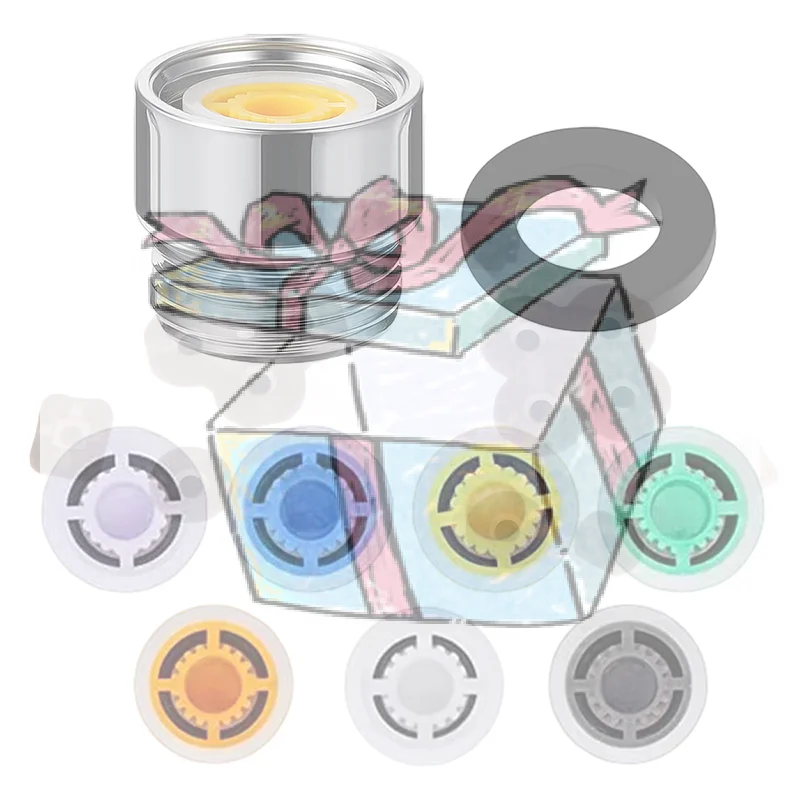 

【CCA】Набор ограничителей потока воды для душа, экономия воды, 4/5/6/7/8/9/10/12 л/мин, ограничитель для шланга, серия HA, аксессуары для верхнего душа