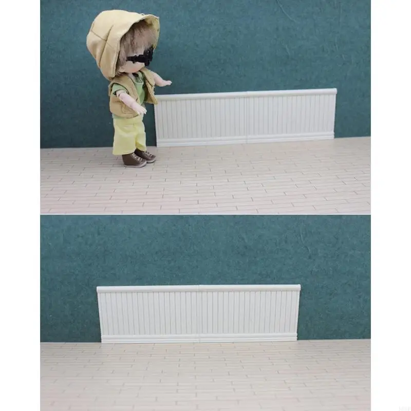 K8GF تعليمية House Wainscot Miniatures Zakka Toy Play Play Model Wainscot Model Size Mini Size #2