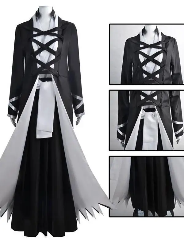 Halloween Death God Duizend Jaar Bloed Oorlog Cosplay Toneelkostuum Bla Ichigo Dead Domination Unmoon Cosplay Prestaties Sta...