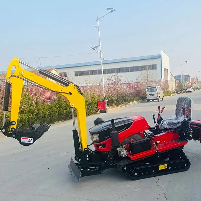 

Индивидуальный дизельный роторный культиватор 50 л.с. на гусеничном ходу для обработки сухих земель и рисовых полей