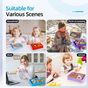 Lunchbox geteilt für Kinder, schön 12 Hauptverkaufsordner mit Abteilungen - №4