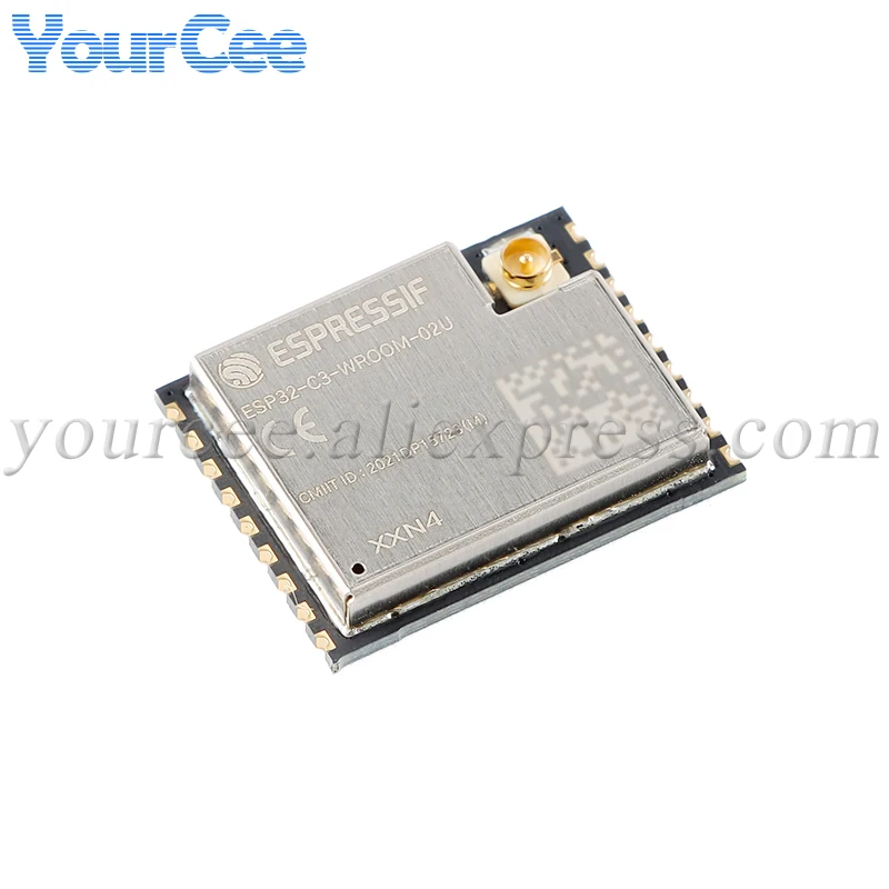 ESP32-C3-WROOM-02 02U H4 N4 ESP32-C3 ESP32 2.4GHz BLE 5.0 WiFi Wireless Module UART I2C I2S 4MB SPI Flash