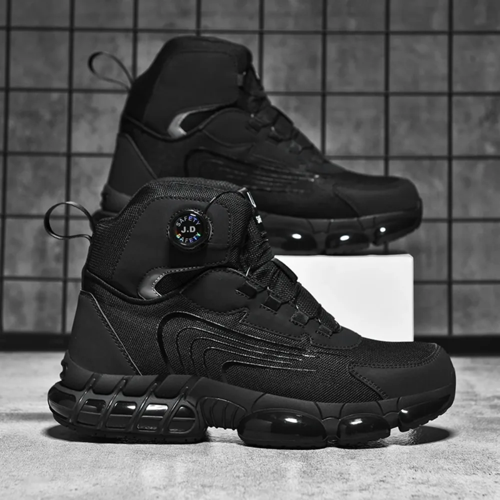 

New Lightweight Safety Shoes Men Women Work Shoes Steel Toe Cap Working Boots Sneakers Man Women Breathable Shoes Tactical Boots