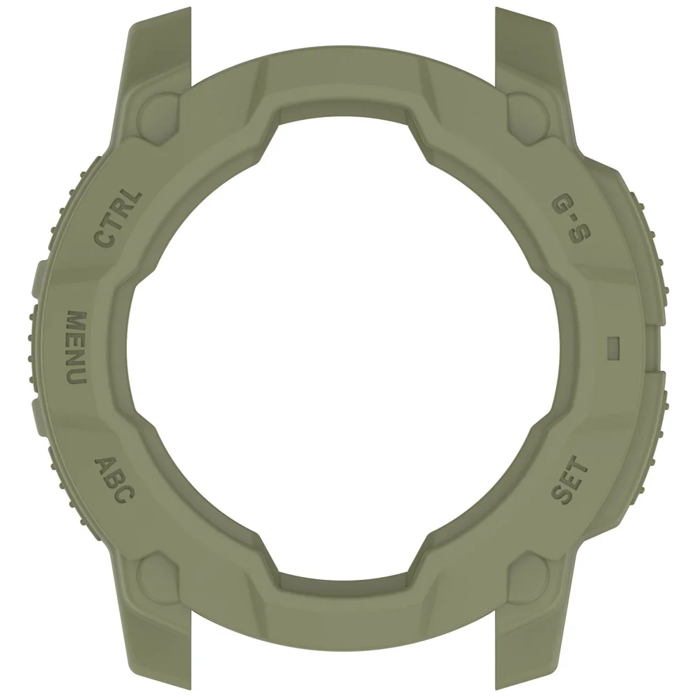 TPU Armor Protective Skin Soft Shell Cover Bumper Case For Garmin Instinct 3 Solar Amoled Smartwatch Protector Guard