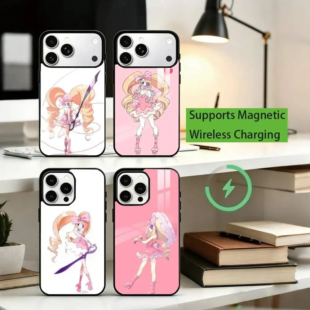 

Anime Kill la Kill Harime Nui Phone Case For iPhone17,16,15,14,13,12,11 Plus,Pro Supports Magnetic Wireless Charging