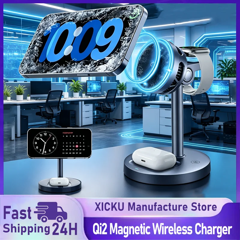 led-light-air-cooling-qi2-25w-magnetic-wireless-charger-for-iphone-17-16-15-14-13-12-apple-watch-airpods-pro-fast-charging