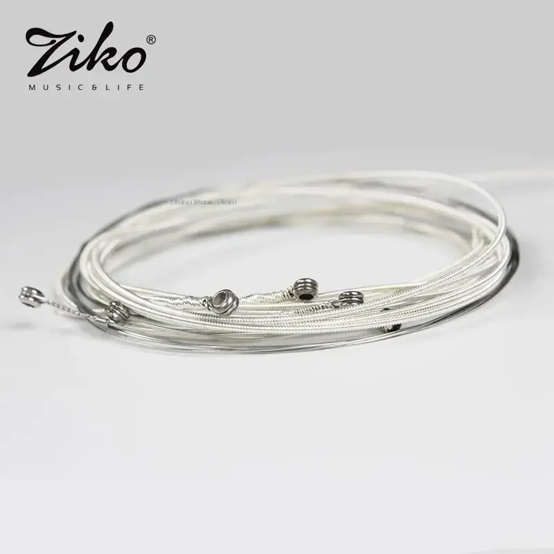 Ziko Acoustic Guitar String Set Silver-Plated Digital String Musical Instrument Parts 6-String Rope 010 011 012