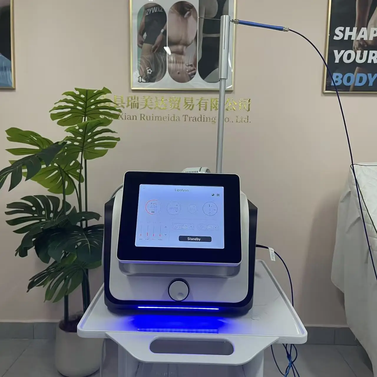 New Portable 1470nm 980nm Lase Lipolysis Minimally Invasive Fat Dissolving Body Shaping Facial Anti-Aging Skin Lifting Machine