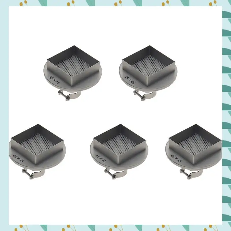 

A71P 5 шт. BGA насадка SMD сварочная насадка 850 насадки для сварочной станции горячего воздуха, универсальные сварочные аксессуары для насадок BGA 45X45 мм