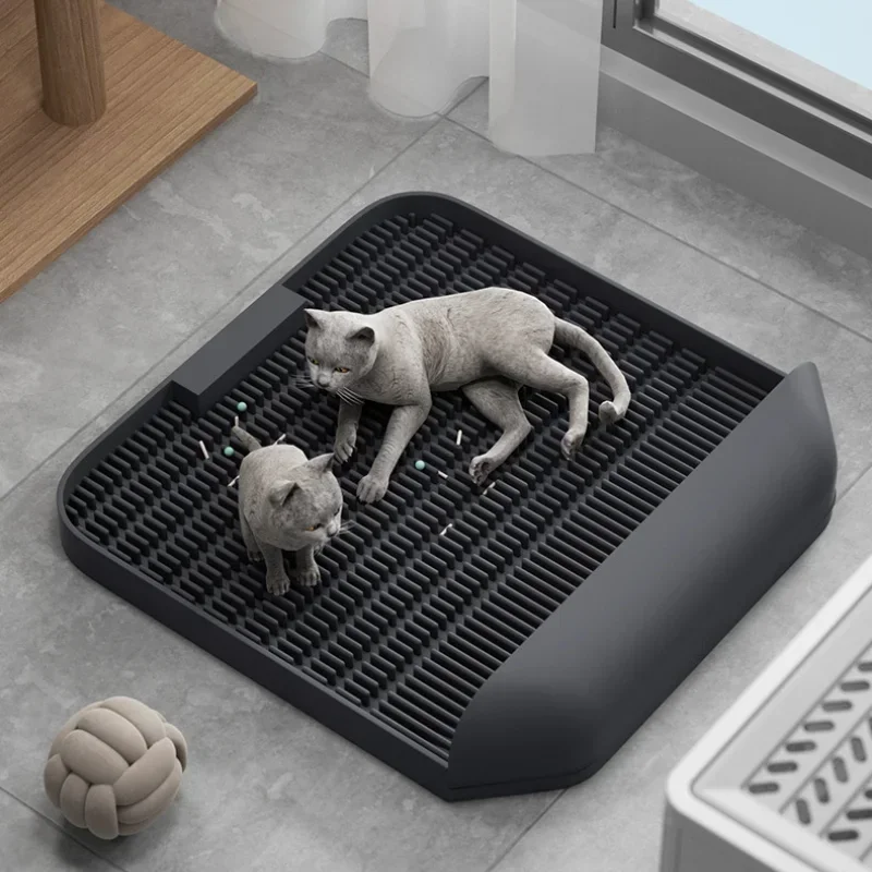 

Designer "Cat Sand Control Pad" Cat litter pad, anti-take-out cat litter box filter, anti-splash sand control table pet