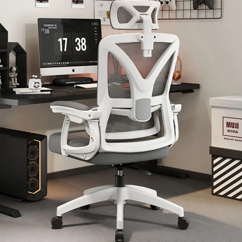 Study Lounge Comfy Office Chair Gaming Vanity Comfortable Lazyboy Office Chair Rolling Silla Escritorio Nordic Furniture HDH