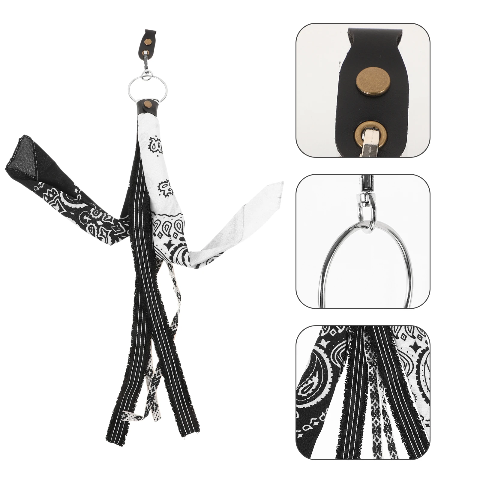 

Motorcycle Handlebar Tassel Hand Grip Fringe Decorative Fabric Lightweight Durable Easy Installation Replacement Bike Streamers