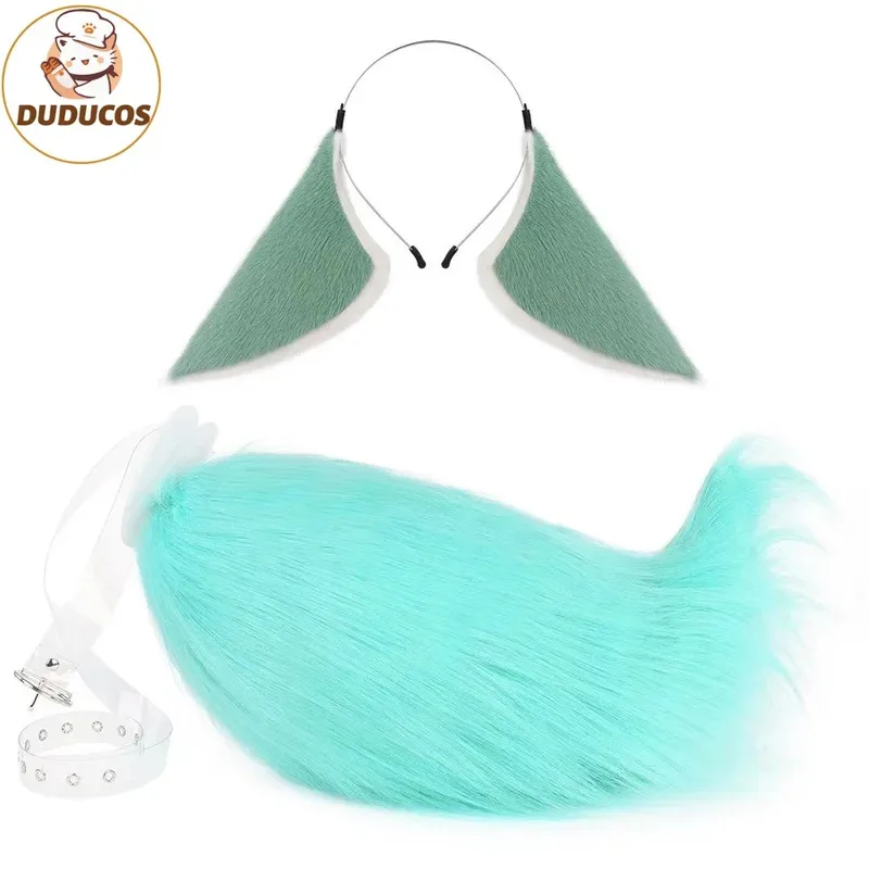 

В наличии Huohuo Косплей Ушной Хвост Лиса Девушка Пушистый Волосатый Костюм Honkai Star Rail Huo Huo Сексуальный HoHo Хэллоуин Рождество