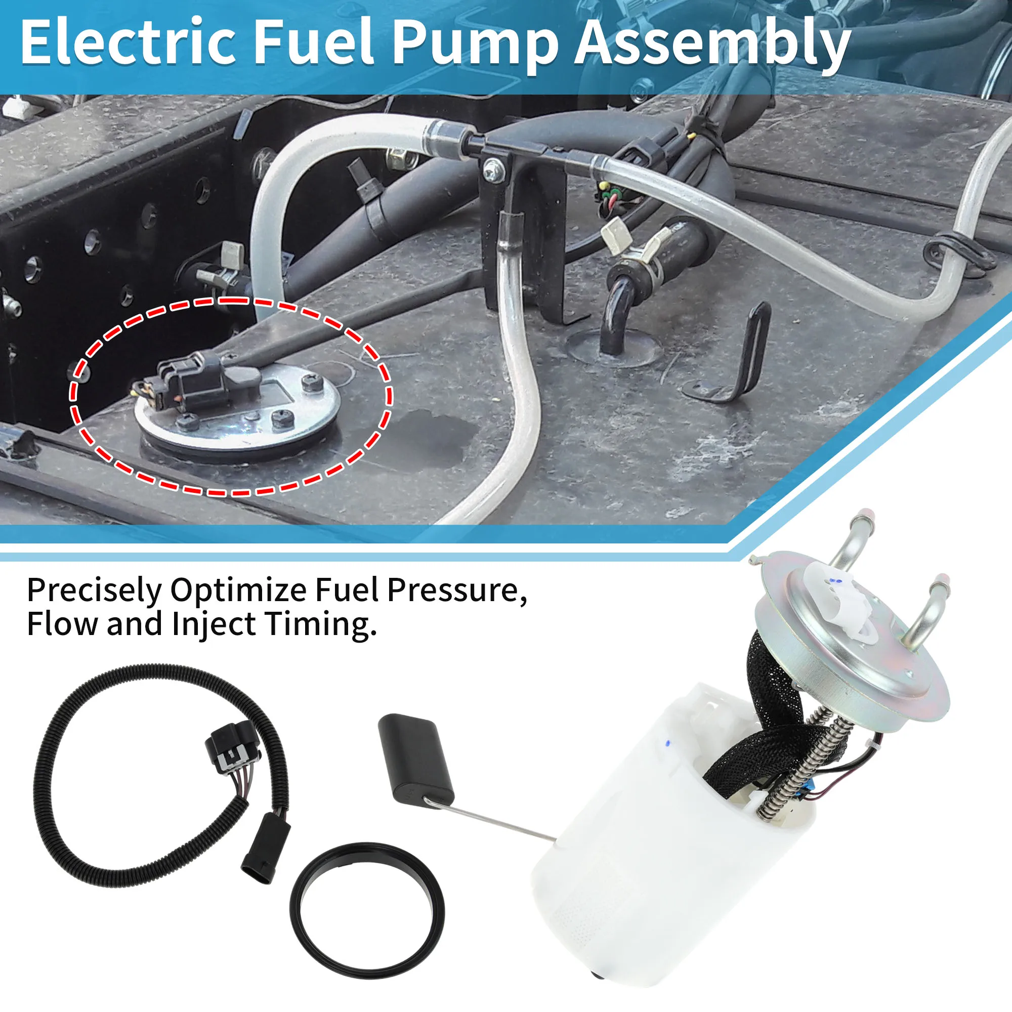 

Электрический топливный насос X Autohaux в сборе ‎ Нет. 25331861 Модуль насоса топливного фильтра для BUICK RAINIER для CHEVY TRAILBLAZER