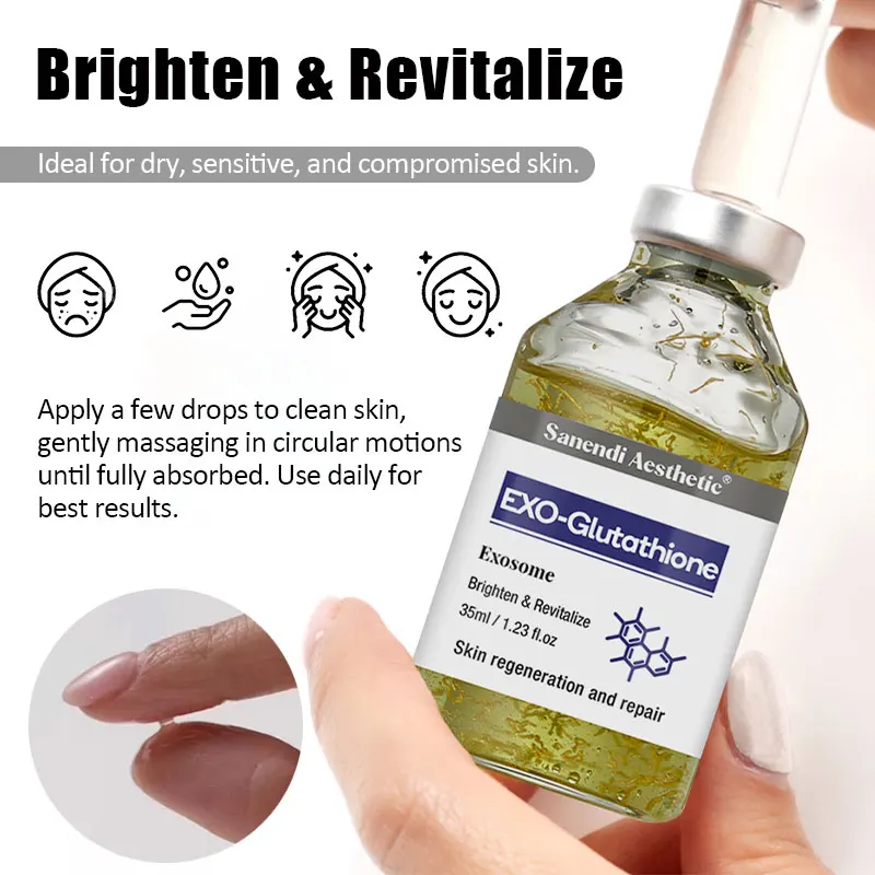 

Sanendi Exo-Bio Facial Serum for Demapen Peeling Moisturizing PDRN Salmon Brighten Anti-aging Korean Skin Care 35ML