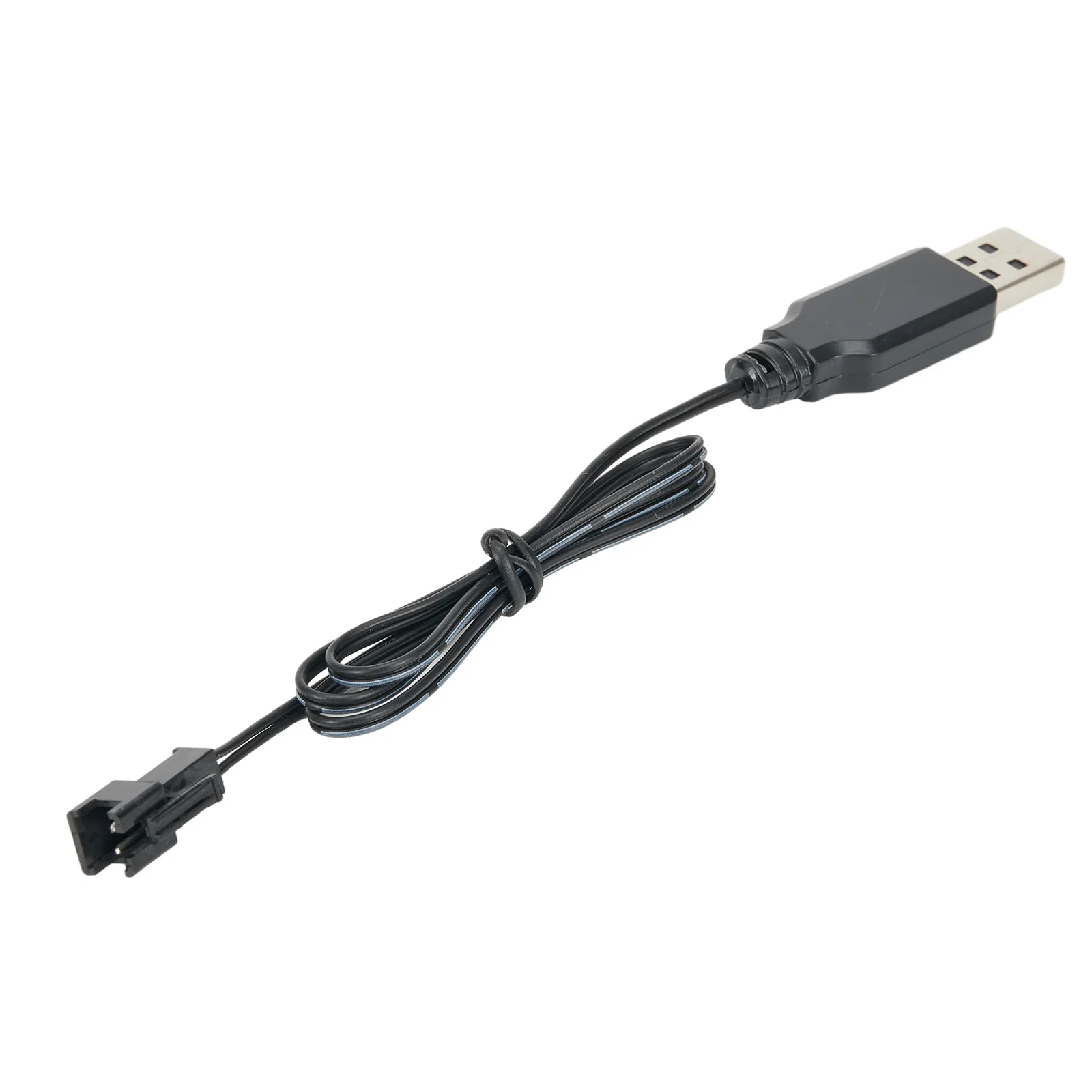 100 % brandneues Ladekabel für 3,7 V Lithium SM-2P Forward USB-Ladegerät, Batterieladegerät, Schwarz – Detail 2