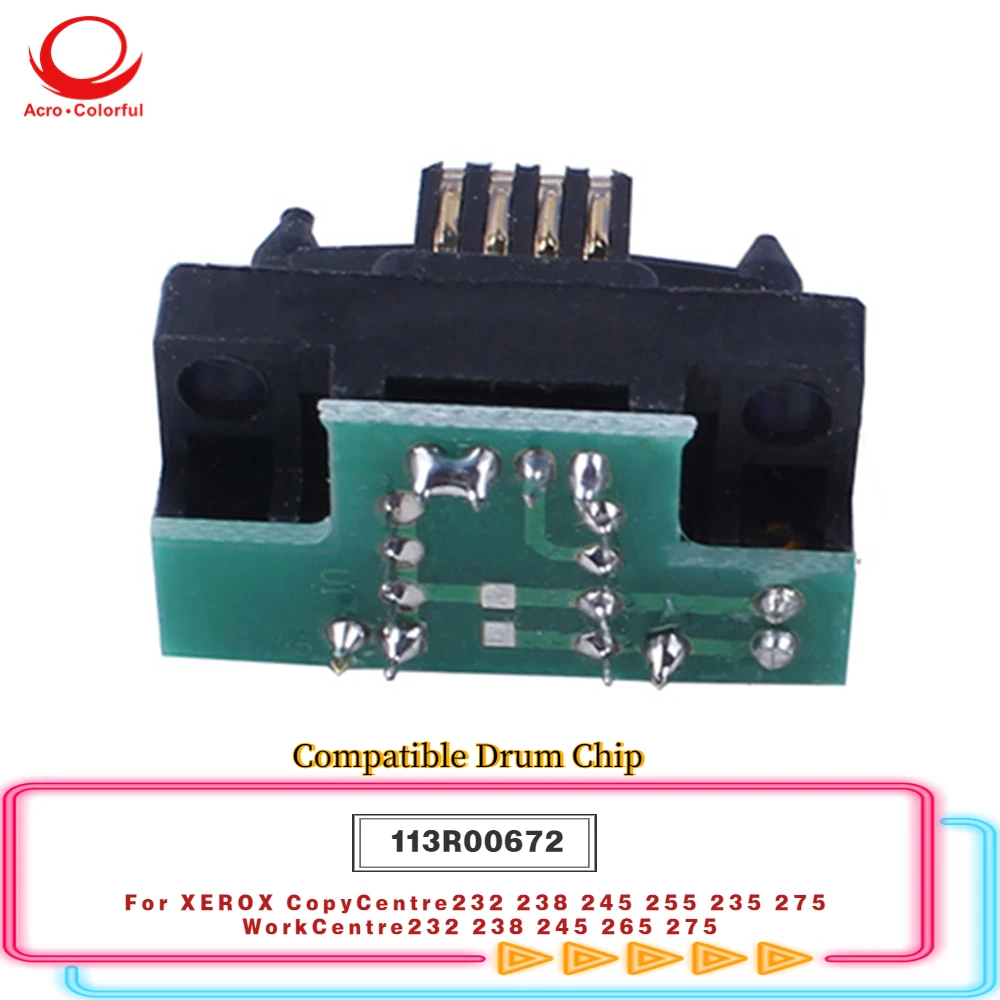 400K Compatible 113R00672 Drum Chip For Xerox CopyCentre 232 238 245 255 235 275 Laser Printer