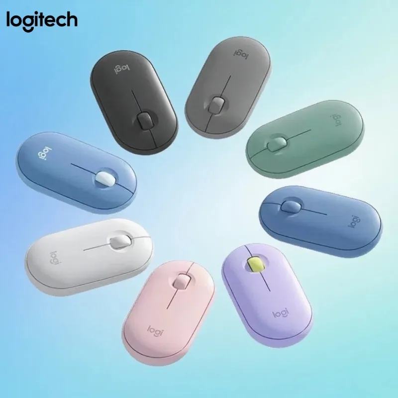 Souris à galets Logitech M350 Bluetooth 2.4GHz souris sans fil double mode souris Bluetooth silencieuse