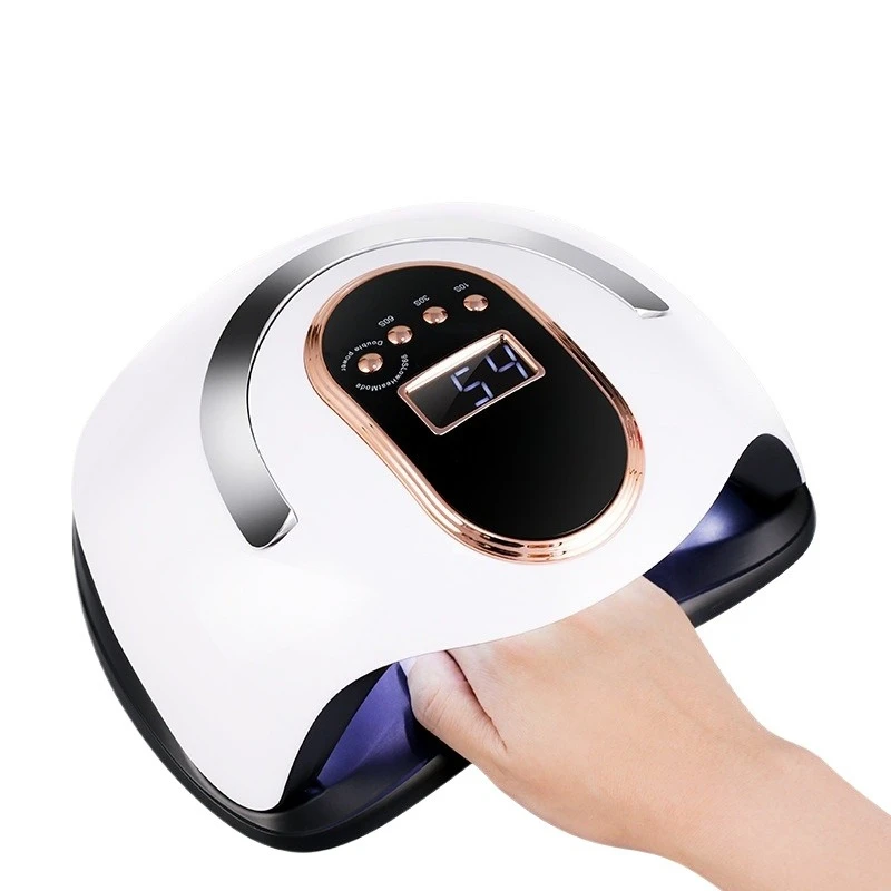 Nail lamp, 168W high power, LED quick-drying, phototherapy dryer，Four-step adjustable / intelligent sensing