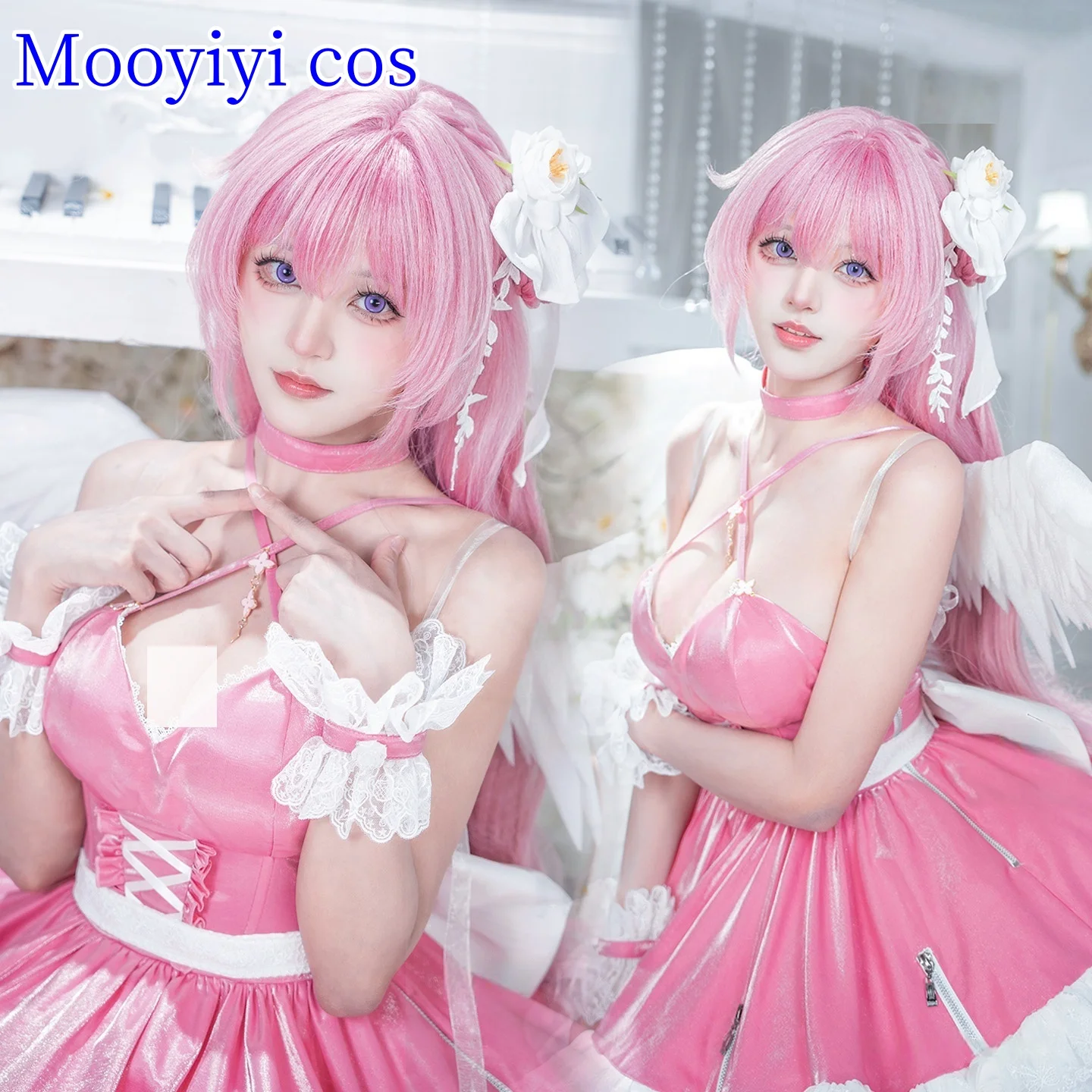 Nueva fiesta Dorothy disfraz de Cosplay para Halloween Navidad fiesta de juegos de rol juego de cómic NIKKEE recién XS-L lindo vestido rosa de Lolita