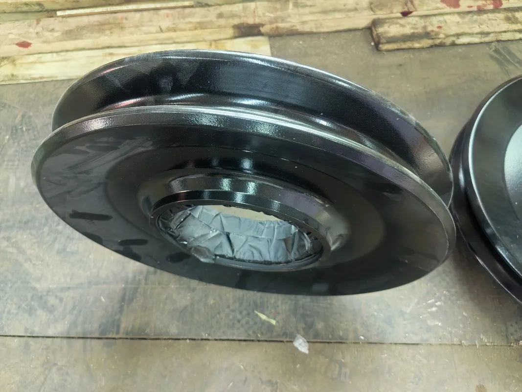 High Quality Sheave Pulley Wheel with Black Coating for Agricultural Machinery