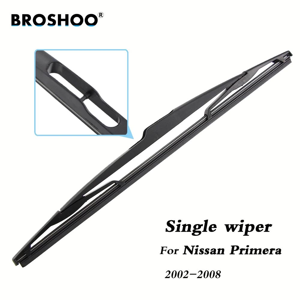 Car Wiper Blade Rear Back Window Windscreen Windshield Wipers For Nissan Primera Hatchback 355 mm 2002-2008 Auto Accessories