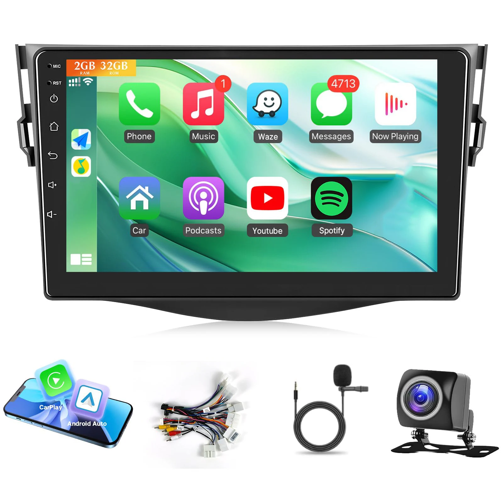 9 Inch Ips Touch Sc…