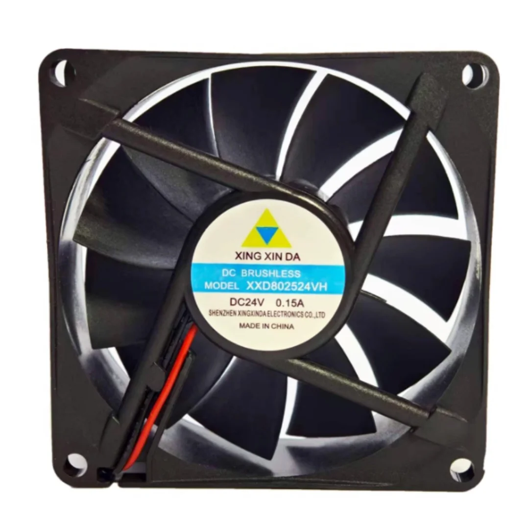 

XXD802524VH DC 24V 0.15A 80x80x25mm 2-Wire Server Cooling Fan