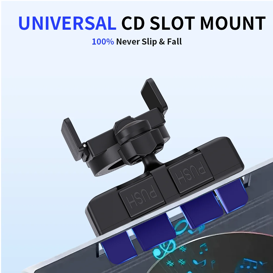 Xnyocn Magnetic Car CD Slot Phone Holder Mount Auto Clip Stand for Smartphone Handsfree GPS Navigation Interior Accessories Rack