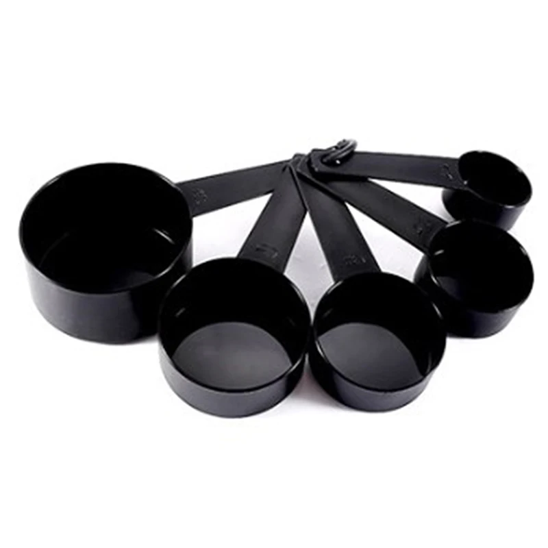 5Pcs Creative Measuring Tools Kitchen Measuring Spoons Teaspoon Sugar Scoop Cake Baking Flour Measuring Cups Kitchen Spoons
