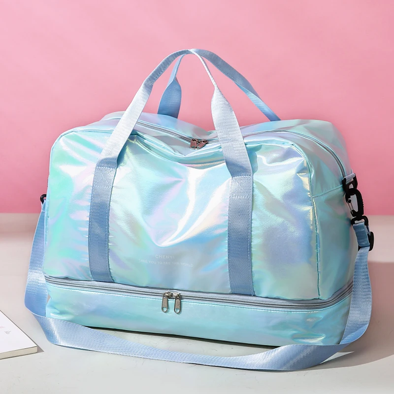 

Fashionable Large Capacity Travel Luggage Bag,Lightweight Nylon Weekend Tote Bag,Suitable for Gym,Sports,And Overnight Travel