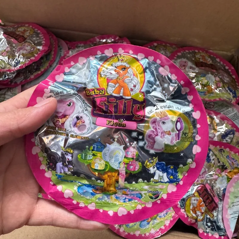 Anime Filly Funtasia Figuren Beflockte Pony-Überraschungsbox Spielzeug Baby Filly Elfen Modellpuppen Spielzeug-Sammlung Ornament Mädchen Jungen Geschenke
