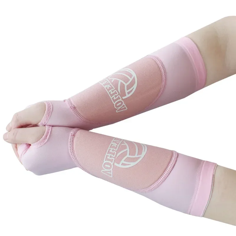 2Pcs Armband Wrist Support Breathable Compression Test Training Basketball Volleyball Elastic Sports Arm Guard for Hide Tattoos