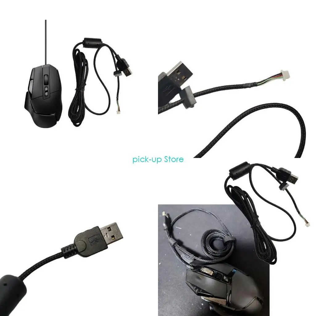 

Q5WA USB Mouse Charging Cable Replacement Repair Accessory for G502X Wireds Mouse