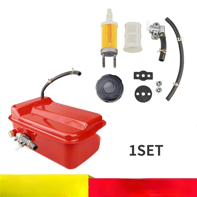 New Fuel Tank Diesel Tiller Accessories 170/173F178F186F188F Water Pump Road Cutting Fuel Tank Assembly