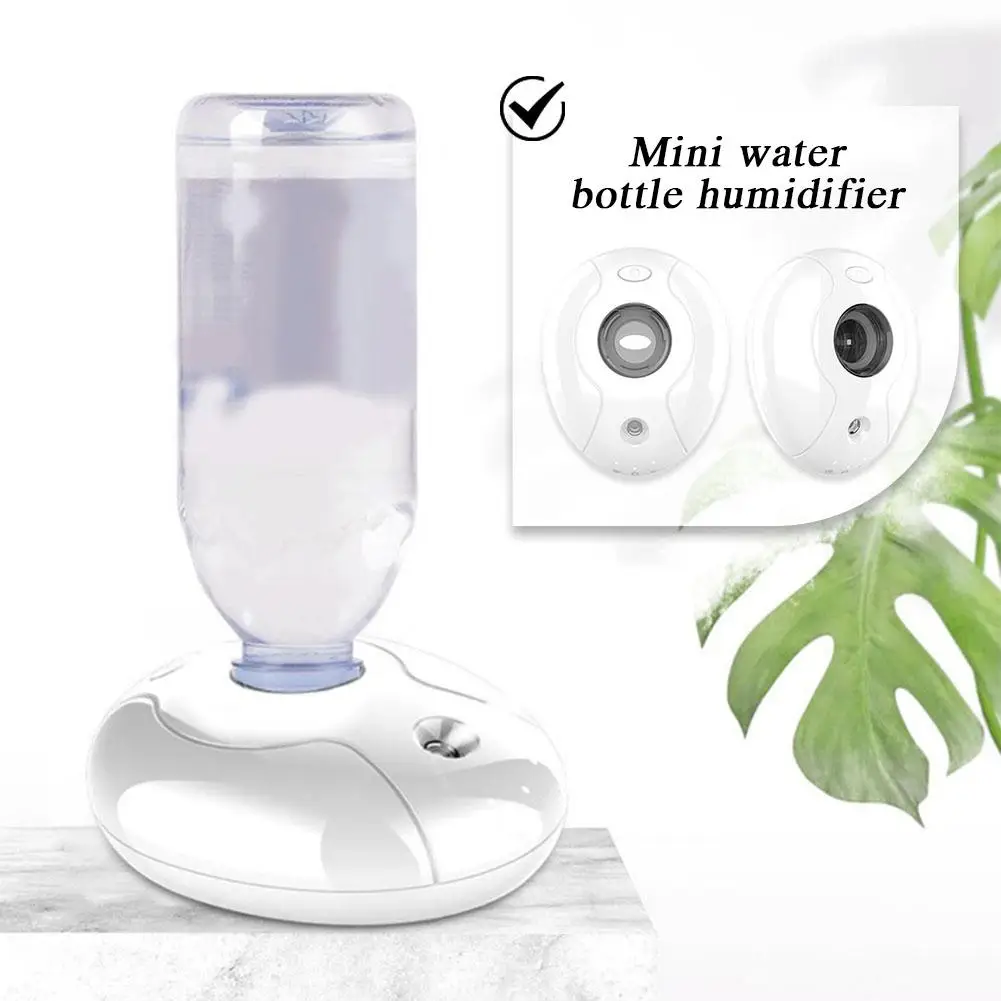 

USB Portable Air Humidifier Bottle Aroma Diffuser LED Mist Night Light Maker Y1Q8