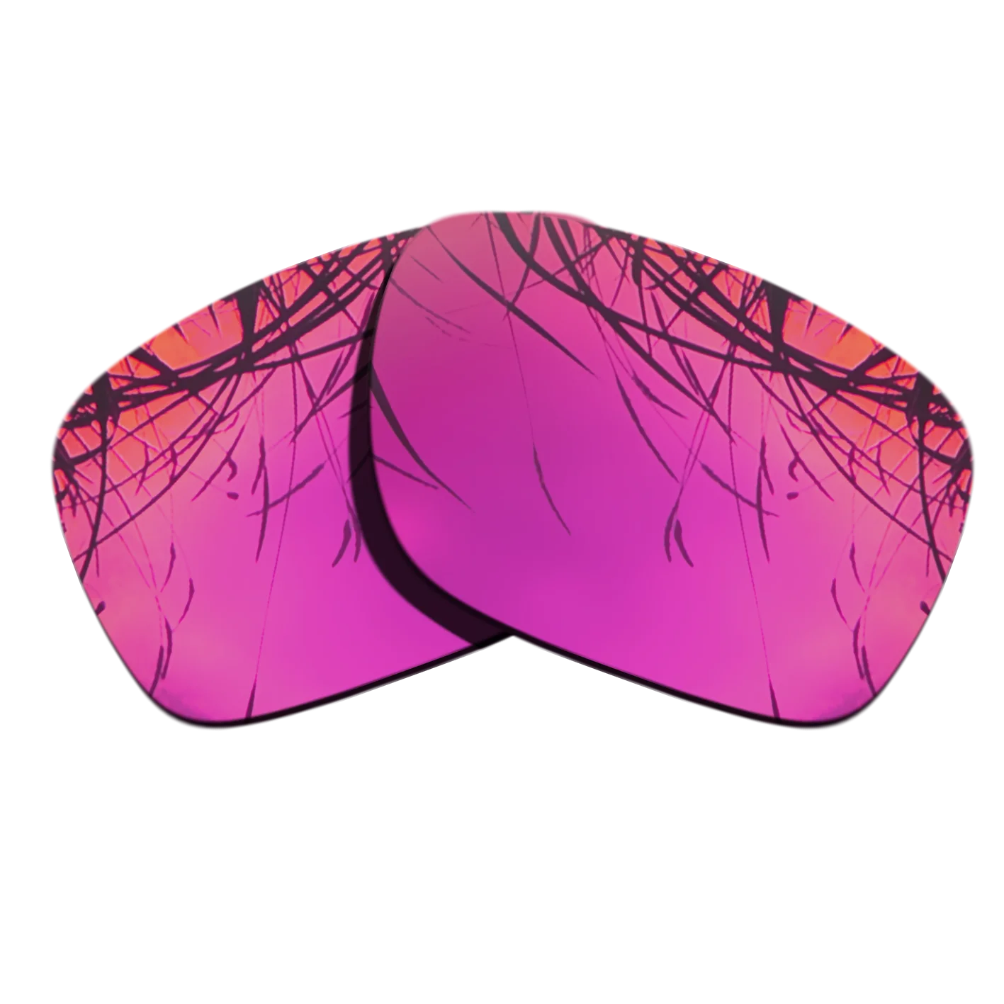 

Purple Red Polarized Replacement Lenses for Vonzipper Elmore Sunglasses