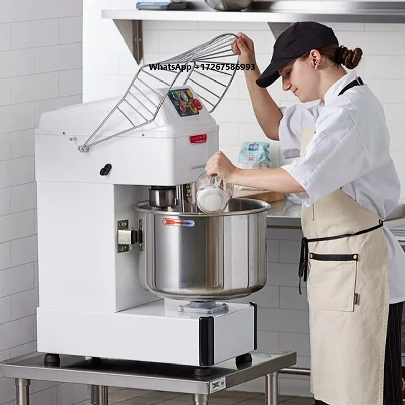 Hot Selling Commercial Dough Mixer Bread Machine Dough Mixer 25 kg Trade Pastry 50kg Spiral Dough Mixer