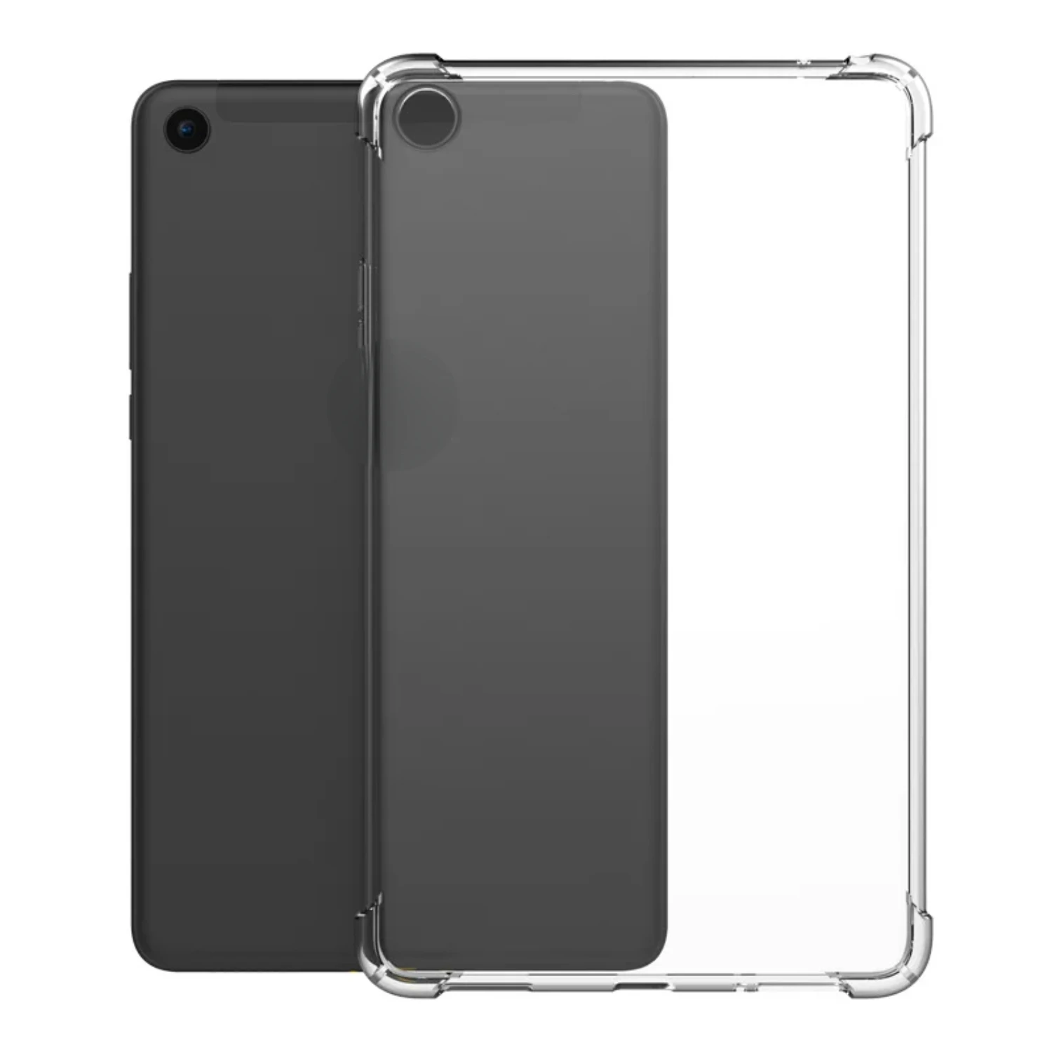 Clear Case   Mipad 2/3/4 Case Shockproof Transparent TPU Silicone Back Cover   Mi Pad 4 Plus 10.1 Tablet Capa