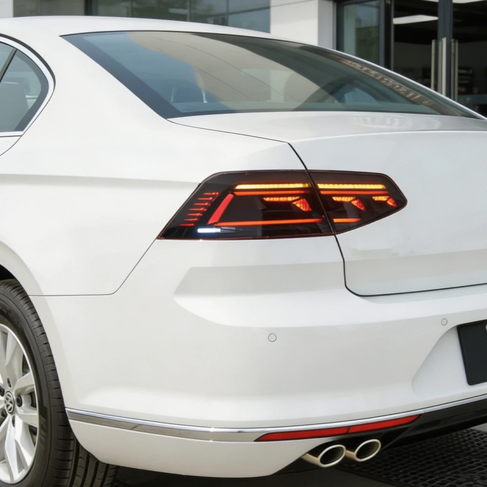 For VW Passat B8 Magotan 2016-2019 Car Taillights Assembly Upgrade New Style Dynamic Signal Light LED Tools Accessories view 4