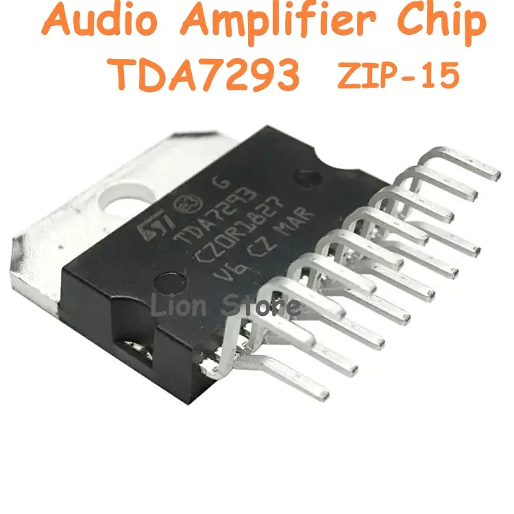 

10pcs-100pcs/lot TDA7293 TDA7293V Audio Amplifier Chip High Power Amplifier IC ZIP-15 120V 100W 100% Brand New Original