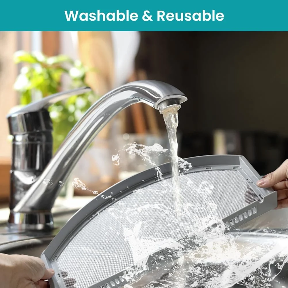 ABXHH 2 パック WE03X23881 ステンレススチールドライヤー糸くずフィルター交換用 GE/ホットポイント GTD42EASJ2WW ドライヤー糸くずスクリーントラップ