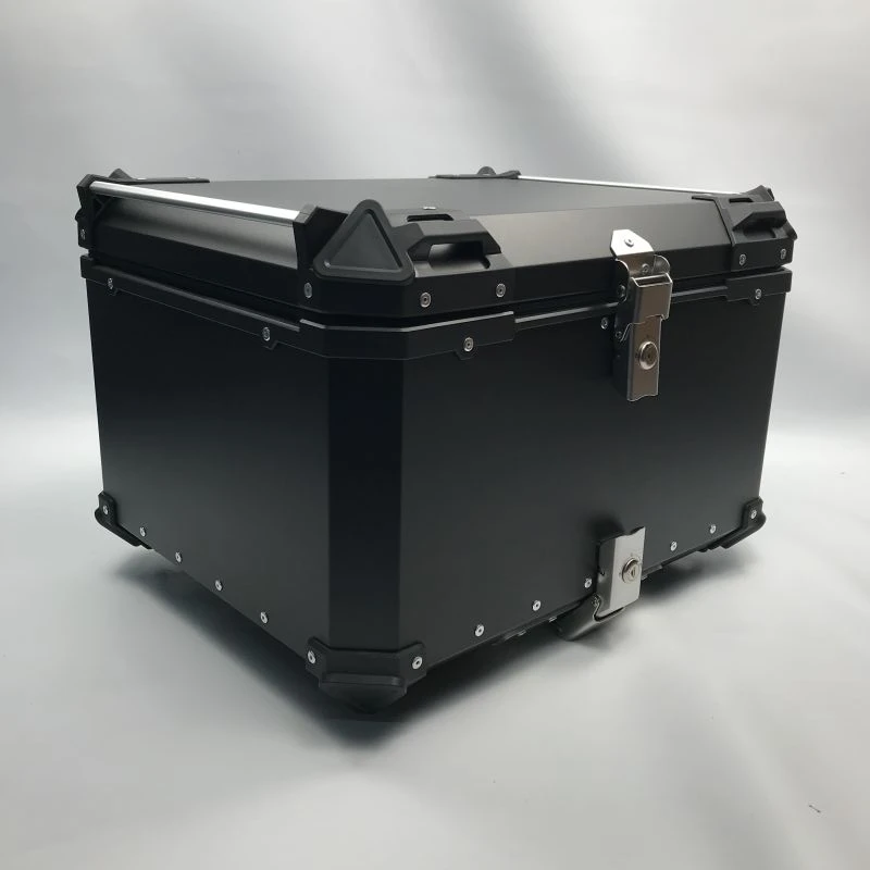 Waterproof top case aluminum alloy motorcycle tail boxes motorcycle top box for sale