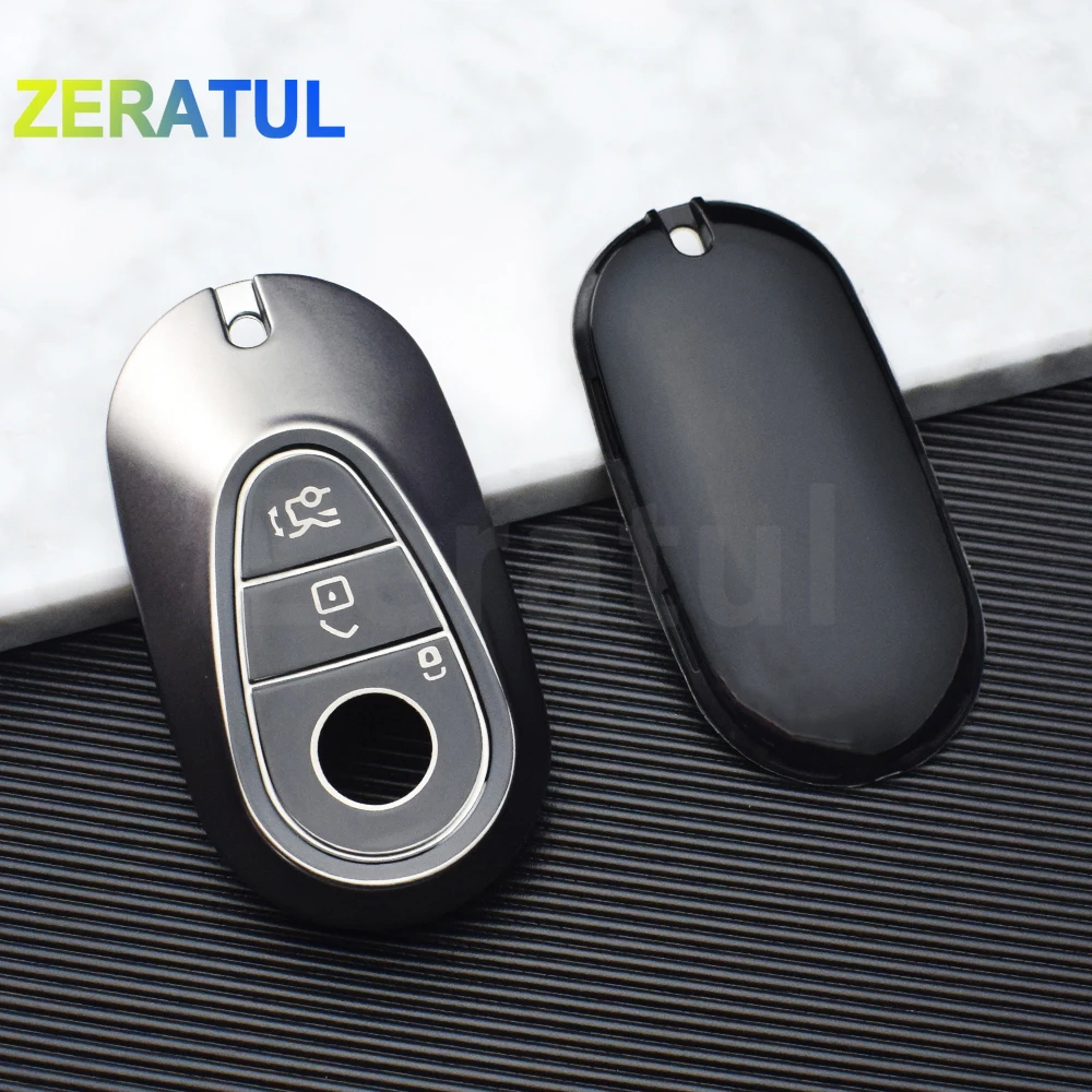 Корпус из ТПУ для Mercedes Benz C S Class S400 S450 S500 C200L C260L S400L S450L W206 W223 S350 C260 C300 Чехол для автомобильного ключа-брелок